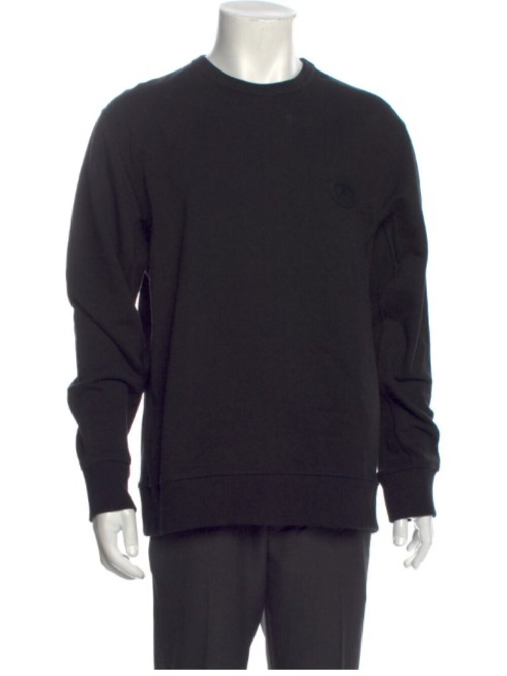 Burberry London Crew Neck Long Sleeve Sweater Black